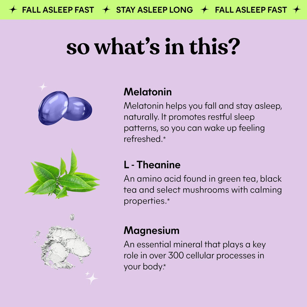 Lemme Sleep Gummies with 5mg Melatonin, 30-Day Supply | 5 mg Melatonin, Elderberry, Magnesium, L-Theanine, Chamomile, Lavender, Drug-Free Sleep Aid, Gluten & Gelatin Free, Non GMO