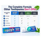 Squigle - Squigle Toothpaste ,Peppermint,4 ounce (Pack of 2)