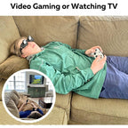 Buy now Evelots Laying Down Reading Glasses - Look Down Bed Readers - High Definition - Lazy Bed Prism Spectacles Horizontal Glasses - Read and Watch TV in Bed - Use Over Your Glasses at indiglob india