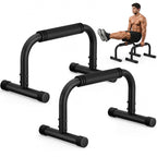 Push Up Bars, Adjustable 10-12.5 Inch Parallettes Bars
