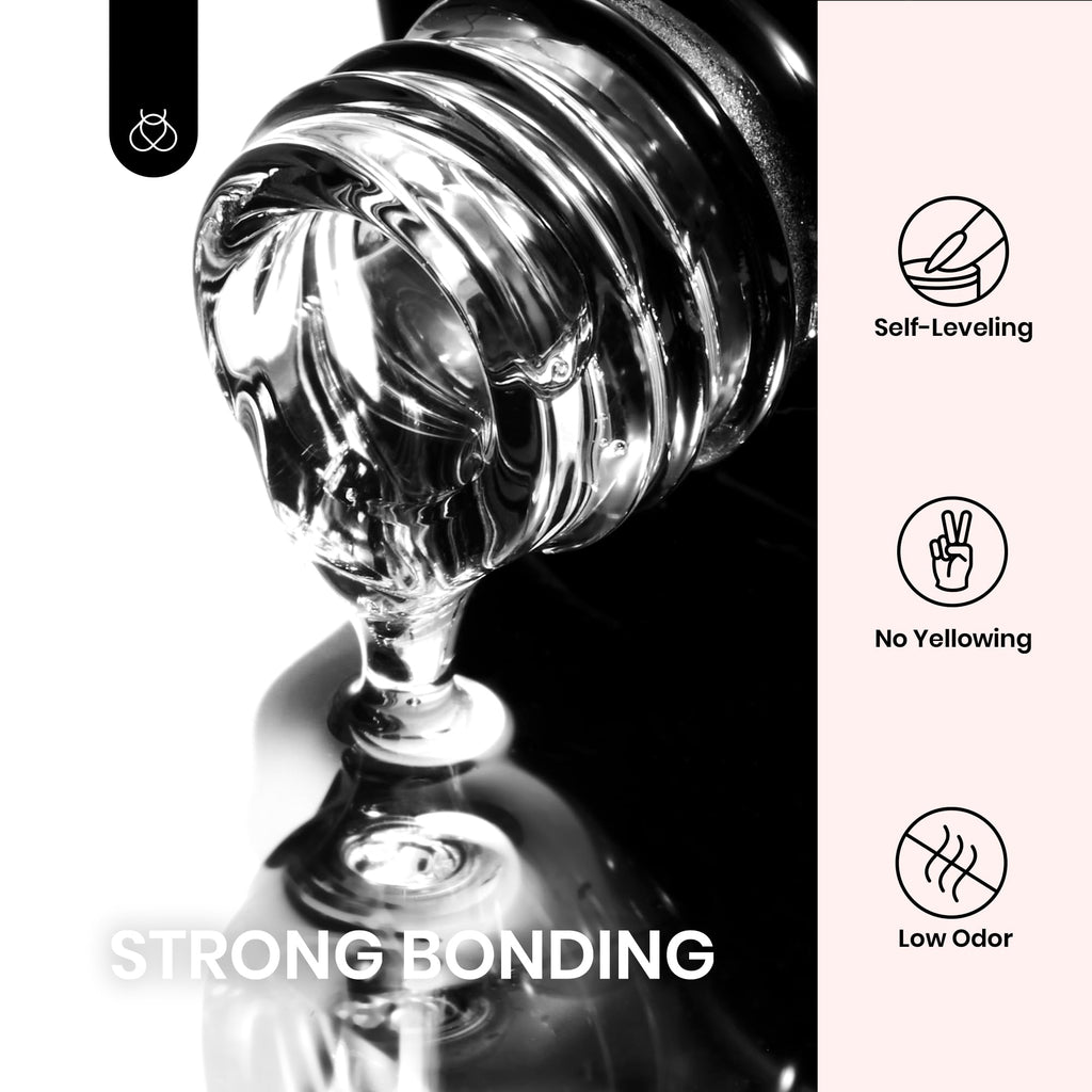 Buy now beetles Gel Polish 2Pcs 15ml Nail Glue Kit for Acrylic Nails, 5 in 1 Super Strong Brush in Nail Gel Glue for False Nails Tips and Gel Nail Polish Led Lamp Required at indiglob india