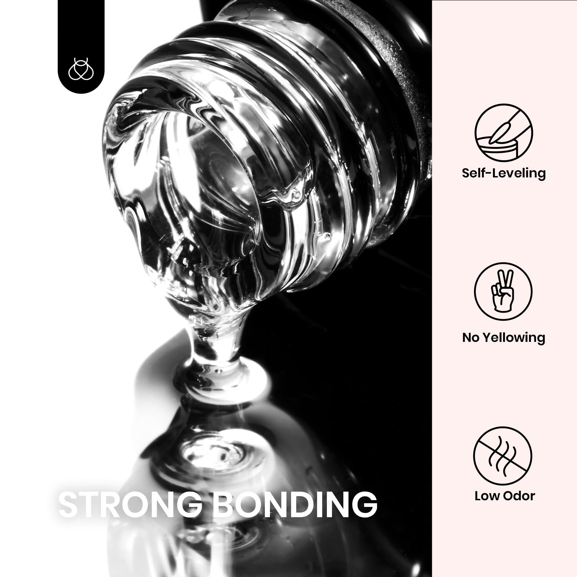 Buy now beetles Gel Polish 2Pcs 15ml Nail Glue Kit for Acrylic Nails, 5 in 1 Super Strong Brush in Nail Gel Glue for False Nails Tips and Gel Nail Polish Led Lamp Required at indiglob india