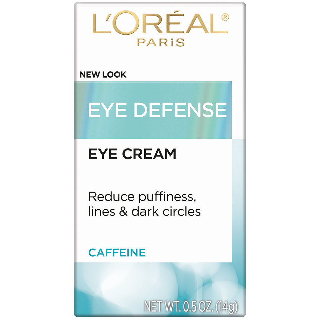 Buy now L'Oreal Paris Dermo-Expertise Eye Defense Eye Cream with Caffeine and Hyaluronic Acid 0.5 oz at indiglob india