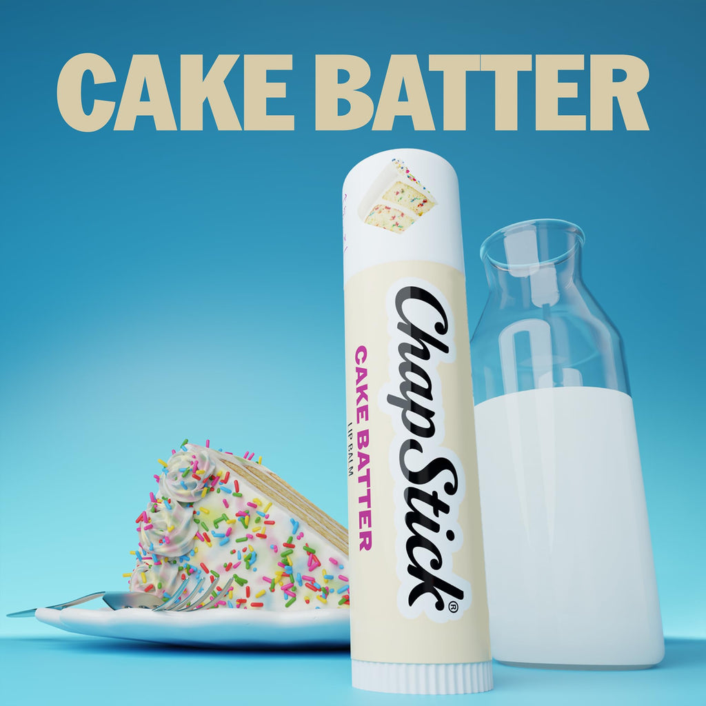 ChapStick Cake Batter Lip Balm, Bulk 12-Pack