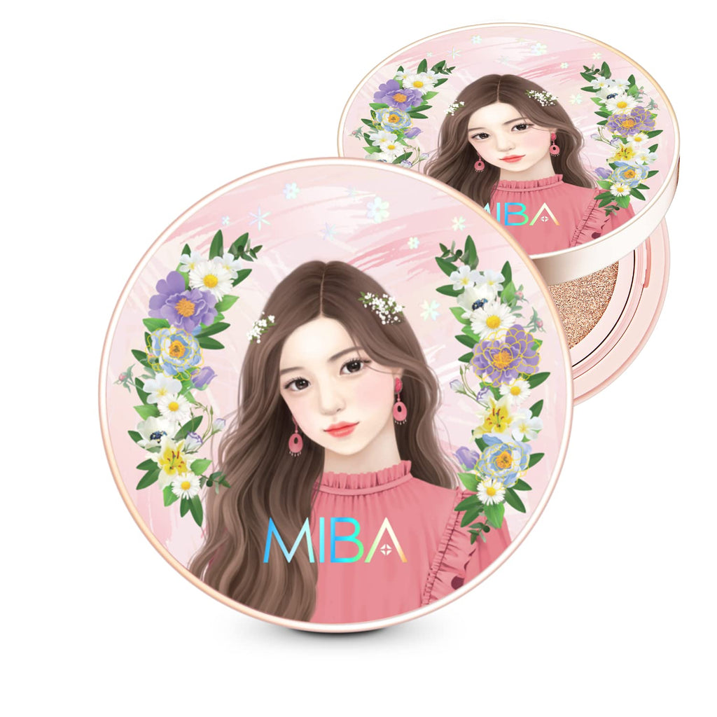 Buy now MIBA Ion Calcium Foundation Double Cushion RX 25 g / 0.88 oz Big Cushion SEASON 2 Long Lasting Effect for Dewy Skin. Skin moisturizing. Skin tightening relief. Fine coverage. Smooth adhesion (No 21) 0.88 Fl Oz (Pack of 1) No 21 at indiglob india