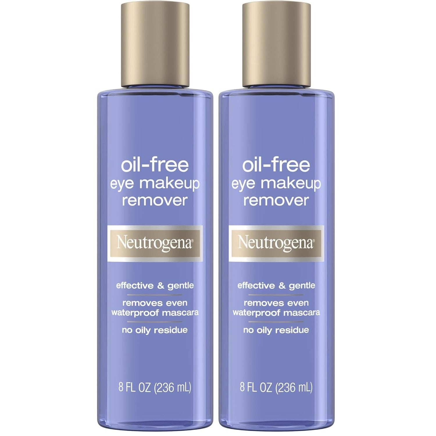 Buy now Neutrogena Gentle Oil-Free Eye Makeup Remover & Cleanser for Sensitive Eyes, Dissolves Waterproof Mascara, Non-Greasy Liquid Makeup Remover, Dermatologist & Ophthalmologist Tested, 8 fl. oz 8 Fl Oz (Pack of 2) at indiglob india