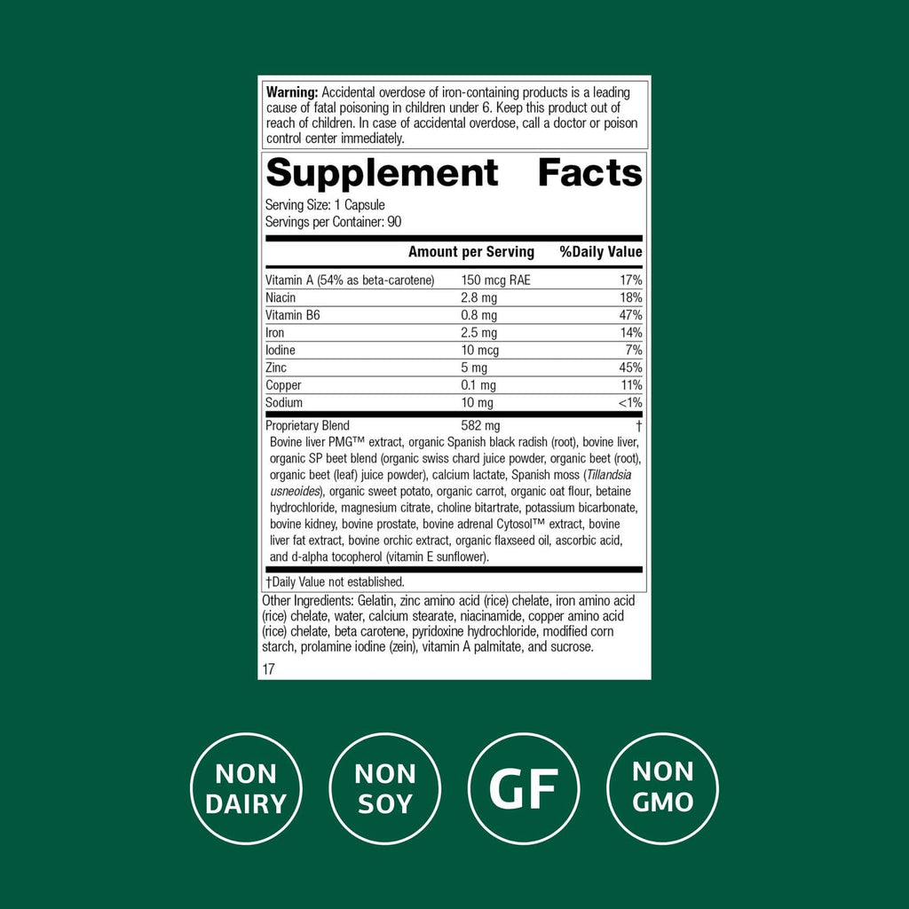 Buy now Standard Process Livaplex - Whole Food Bowel, Digestion and Digestive Health, Liver Health and Gallbladder Support with Spanish Black Radish, Betaine Hydrochloride, and Organic Carrot - 90 Capsules at indiglob india