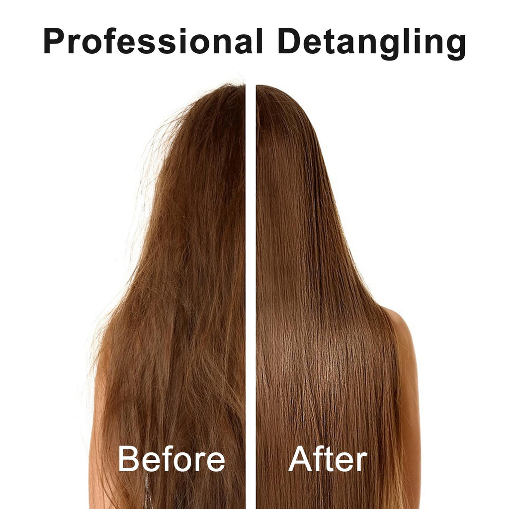 Experience professional detangling with the RHOS Folding Brush. Authentic, gentle brush effective for all hair types.