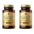 Solgar Vitamin B12 1000 mcg, 250 Nuggets - Supports Production of Energy, Red Blood Cells - Healthy Nervous System - Promotes Cardiovascular Health - Vitamin B - Non-GMO, Gluten Free - 250 Servings