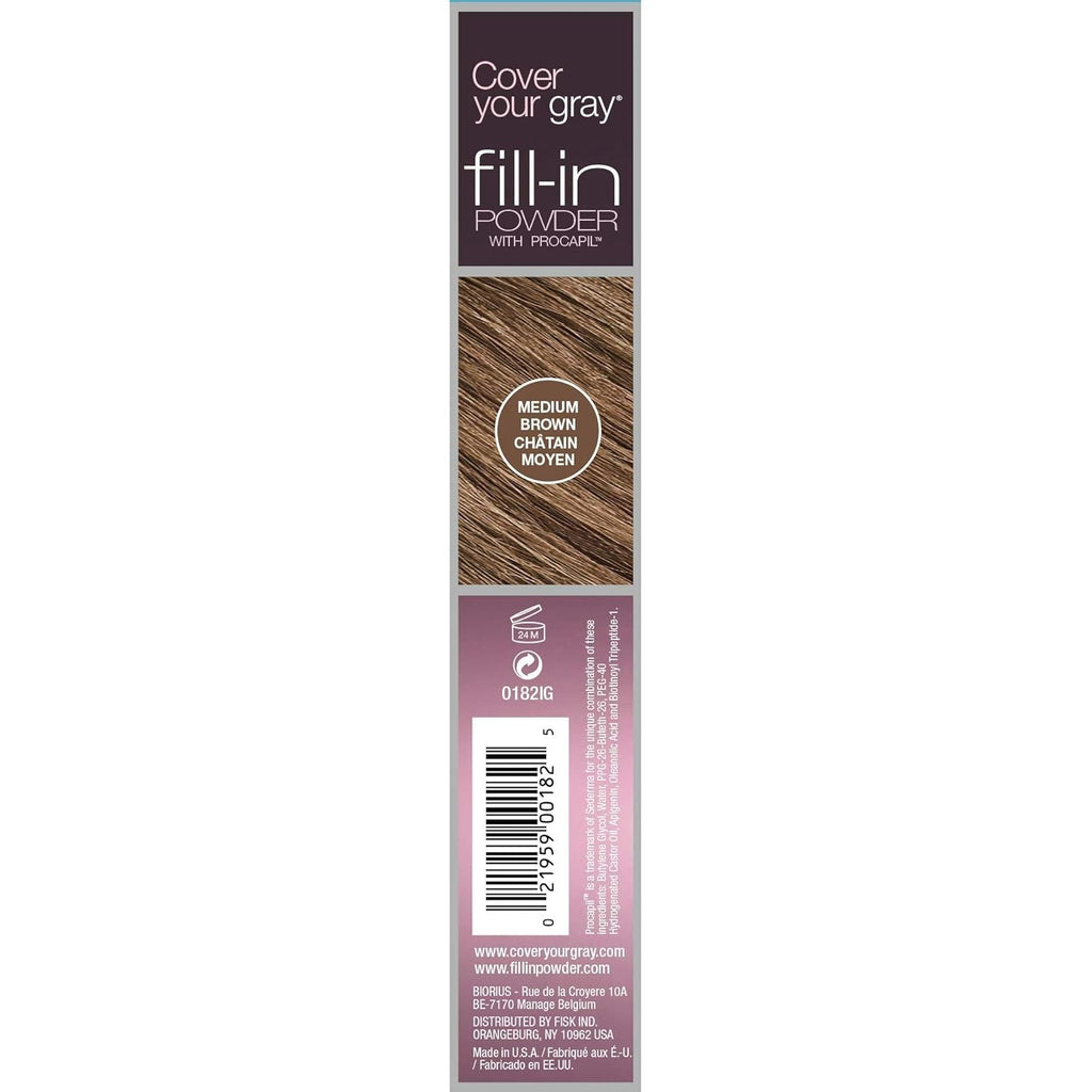 Buy now Cover Your Gray Fill In Powder - Medium Brown at indiglob india