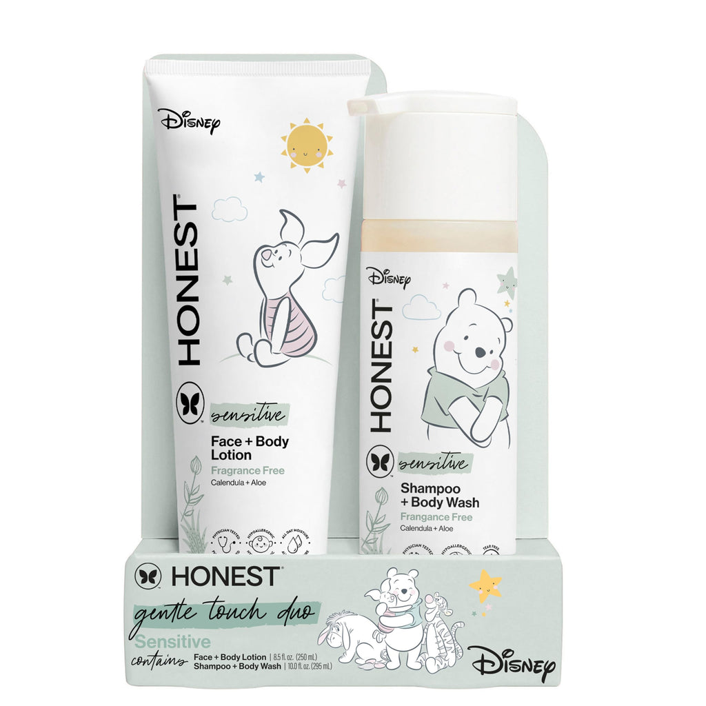 The Honest Company Shampoo & Lotion Bundle, Disney Design, 18.5 fl oz