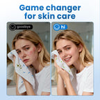 Borje Face Towels XXL, Thick Disposable Face Towel 10" x 12", 300 Count (6 Packs of 50), 100% USDA Biobased Facial Towelettes, Ultra Soft Makeup Remover Dry Wipes for Women Cleansing