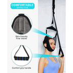 comness Cervical Neck Traction Device Over Door for Home Use, Portable Neck Stretcher Hammock for Neck Pain Relief, Physical Therapy AIDS for Neck Decompressor.