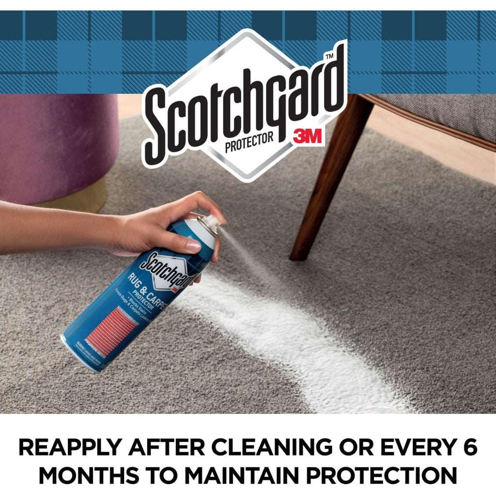 Buy now Scotchgard Rug & Carpet Protector, Carpet & Rug Protector Blocks Stains During Fall and Winter Holidays, Fabric Protector Makes Cleanup of Stains from Food Spills Easier, 17 oz, 4406-17 PF at indiglob india