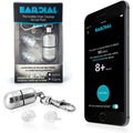 Buy now HiFi Earplugs - Invisible Hearing Protection for Concerts, Music Festivals, Musicians, Motorcycles and other Discreet Comfortable High Fidelity Noise Reduction. With Compact Case and App Default at indiglob india