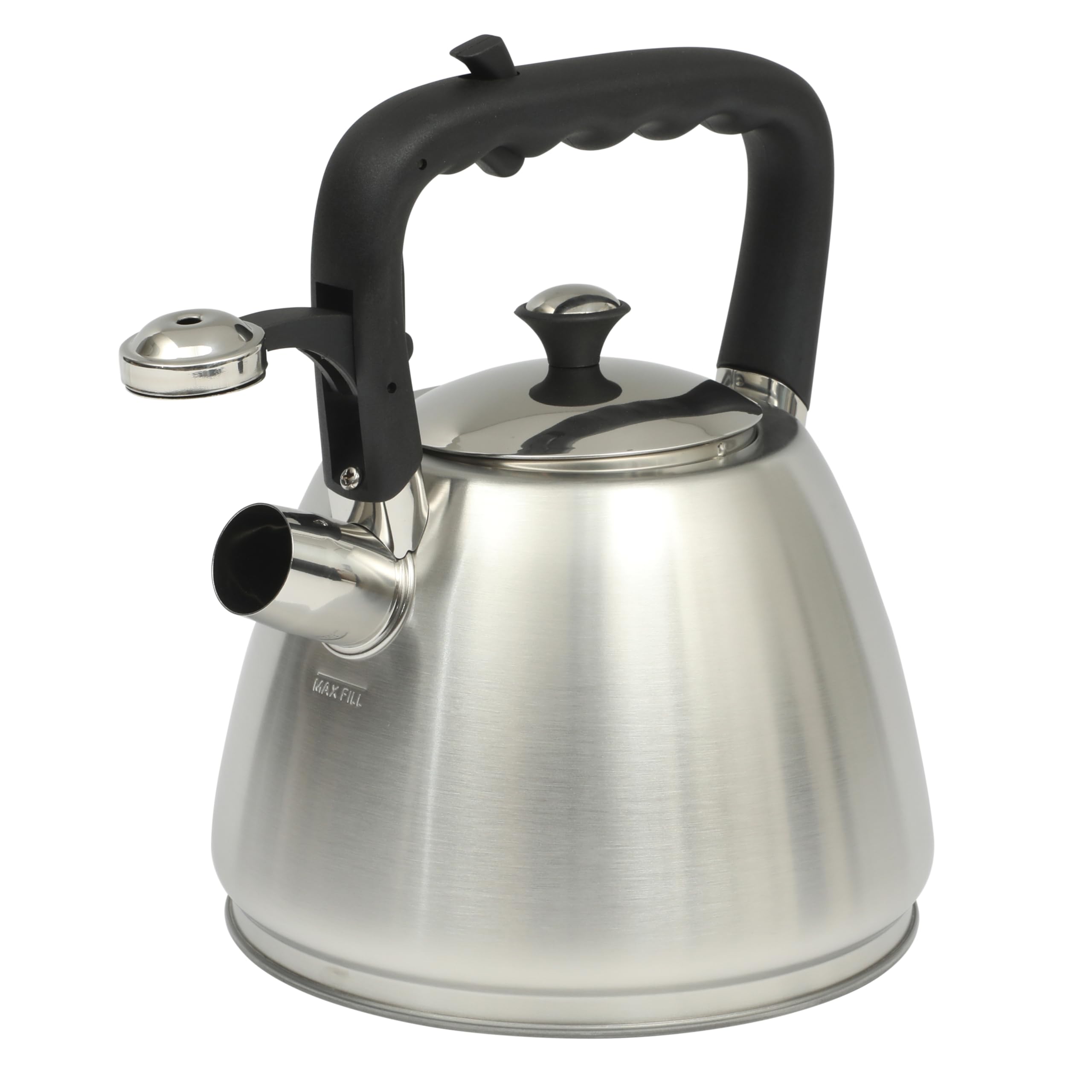 Buy now Mr. Coffee Flintshire 1.75-Quart Stainless Steel Whistling Tea Kettle â€“ Brushed Satin Finish Stove-Top Kettle for Boiling Water 2.6 Quarts Brushed Satin (Armidale) at indiglob india