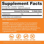 Buy now Doctors Best Pure L-Glutamine Powder, Supports Muscle Mass & Strength, Non-GMO, Gluten Free, Soy Free, Vegan Net Wt. 10.6 oz (300 Grams) at indiglob india