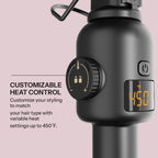 Hot Tools Pro Artist 24K Gold Digital 3 Barrel Hair Waver | Long Lasting Defined Waves (Jumbo Size)