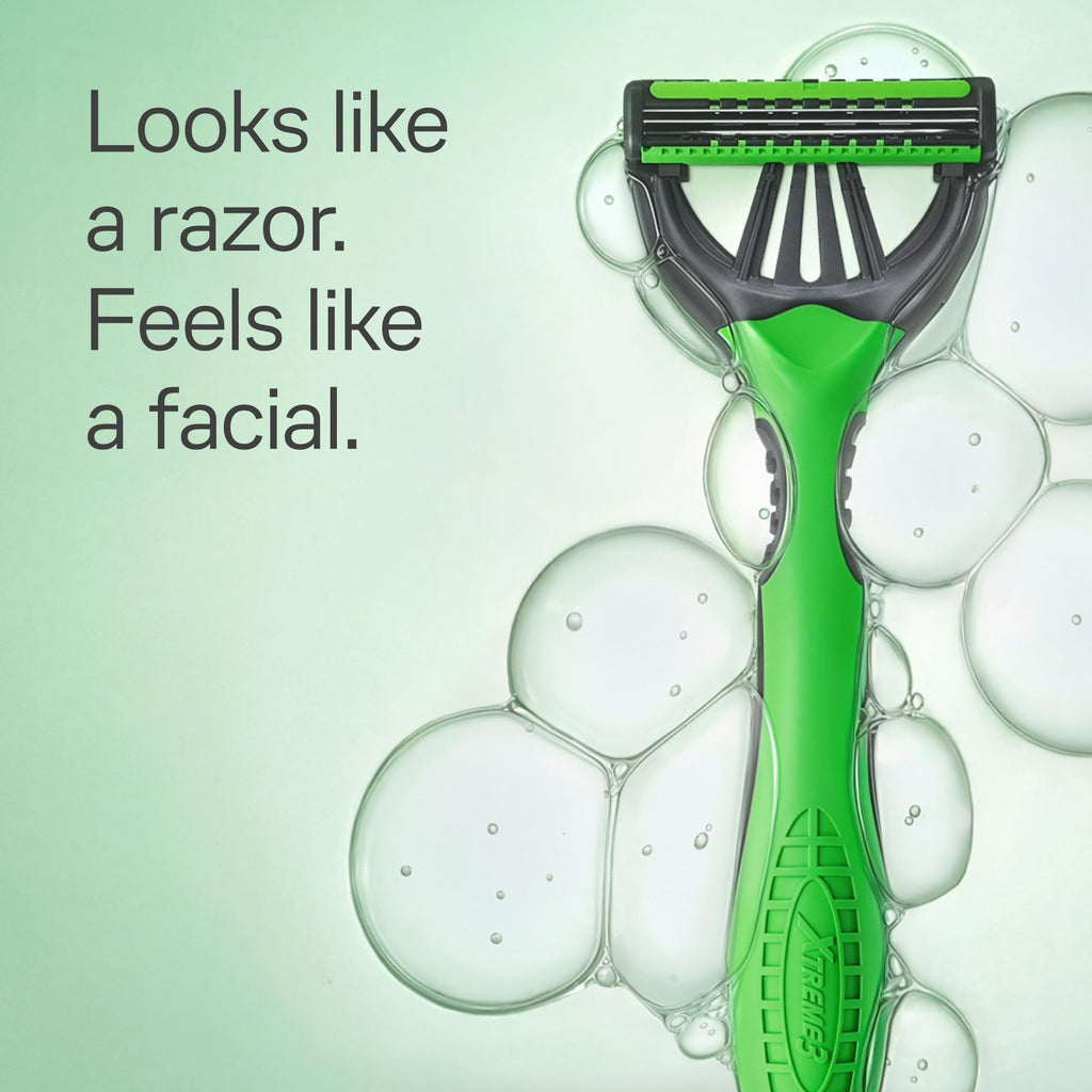 Schick Xtreme 3 Sensitive 3-Blade Disposable Razors for Men, 12ct