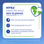 NIVEA Nourishing Shea Butter Body Wash, Nourishing Serum, 20 FL OZ | Moisturizing Body Wash Enriched with Provitamin B5 and Vitamin E, for Softer Skin, Shaving Cream Alternative