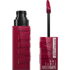 Buy now Maybelline Super Stay Vinyl Ink Longwear No-Budge Liquid Lipcolor Makeup, Highly Pigmented Color and Instant Shine, Cheeky, Rose Nude Lipstick, 0.14 fl oz, 1 Count at indiglob india