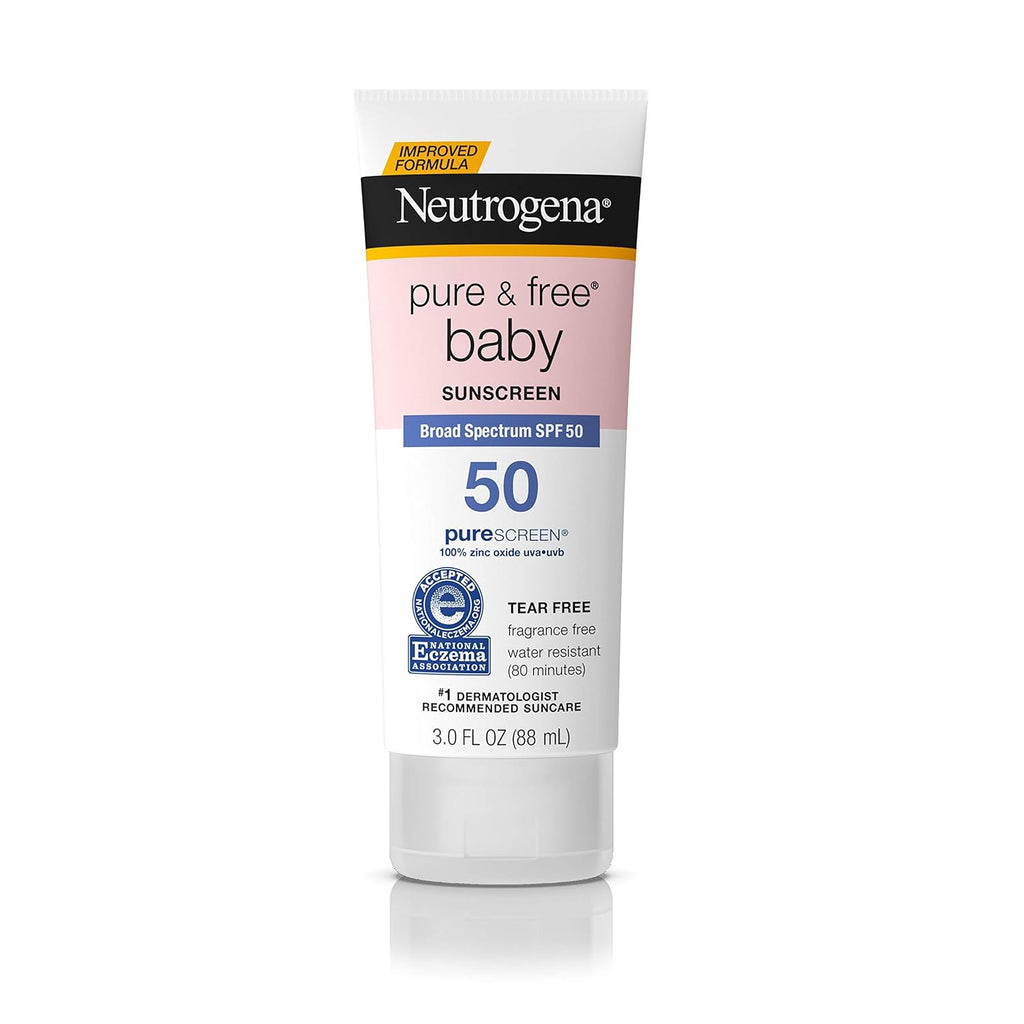 Buy now Neutrogena Pure & Free Baby Spf#50 Sunscreen 3 Ounce (88ml) SPF 50 at indiglob india