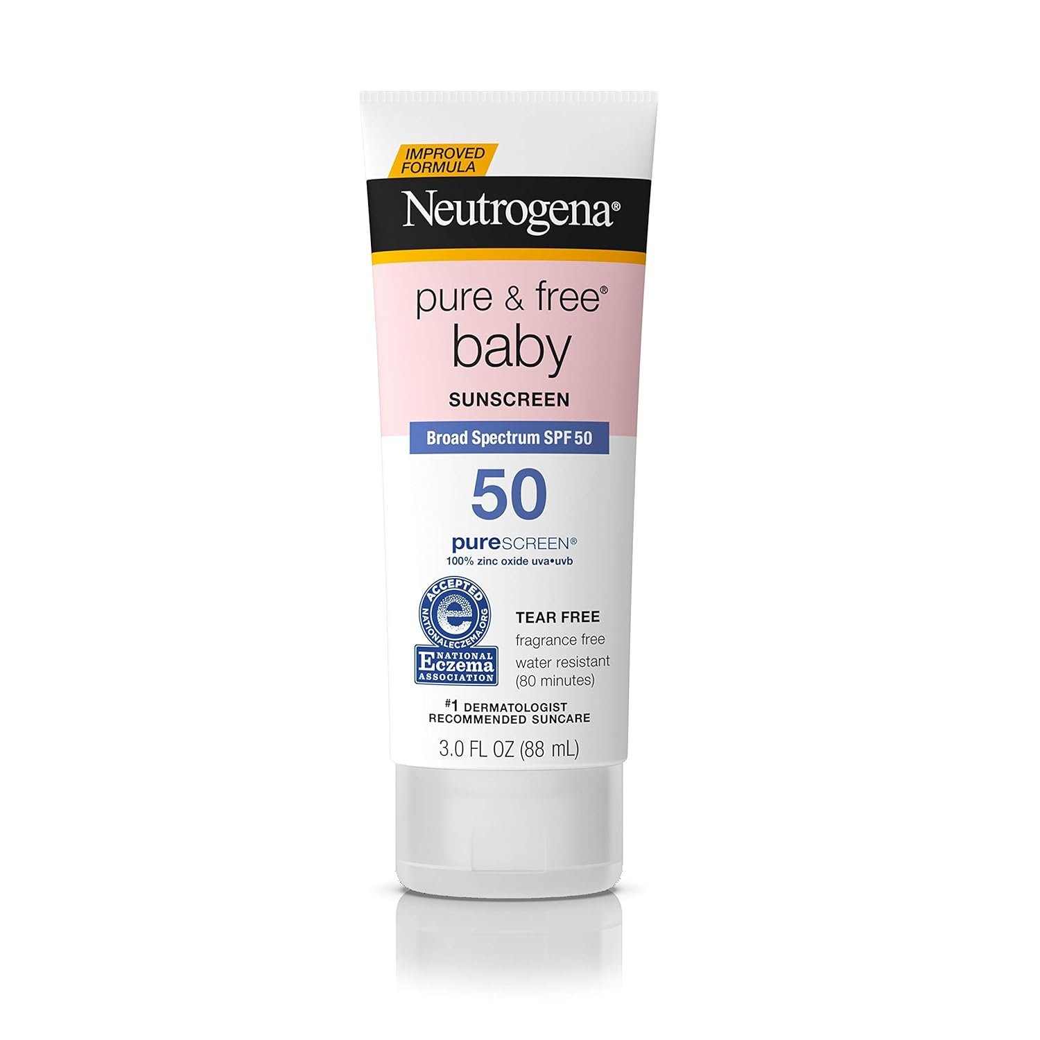 Buy now Neutrogena Pure & Free Baby Spf#50 Sunscreen 3 Ounce (88ml) SPF 50 at indiglob india