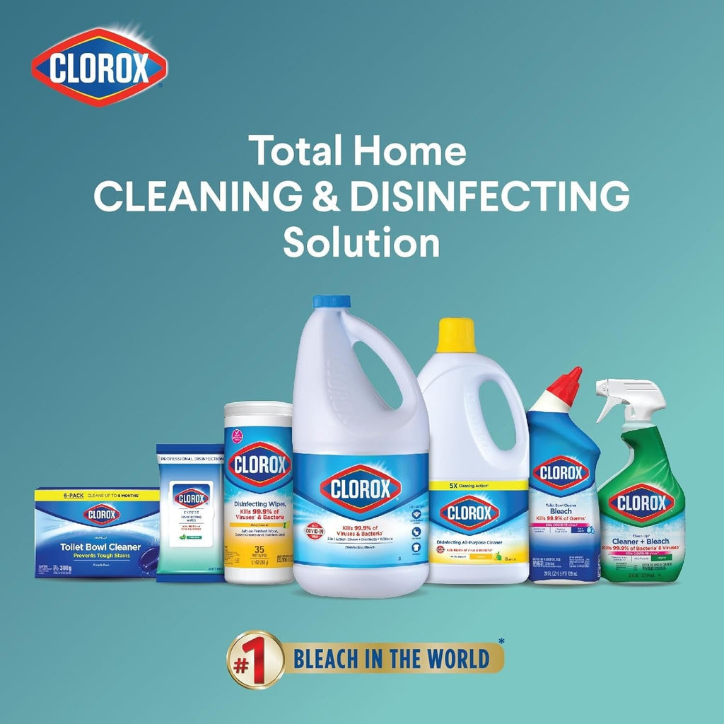 Buy now Clorox Toilet Bowl Cleaner, Clinging Bleach Gel, Cool Wave Scent, 24 Ounces at indiglob india