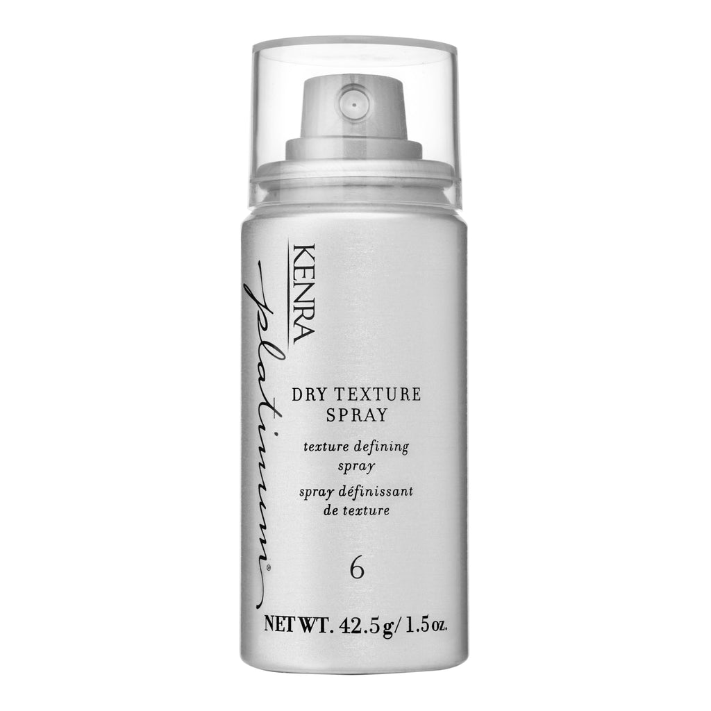Kenra Platinum Dry Texture Spray 6 | Texture Defining Styler | Increases Texture & Fullness | Absorbs Oils & Impurities | Ultra-Lightweight, Non-Drying Formulation | All Hair Types