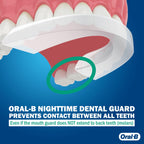 Oral-B Mouth Guard for Grinding Teeth at Night - Nighttime Dental Guard – Moldable Night Guard with Scope Mint Flavor – Less Than 3-Minutes for Custom Teeth Protection - 2 Pack