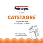 Catstages Strawbabies Dental Cat Chew Toy with Catnip & Feathers, 3-Pack
