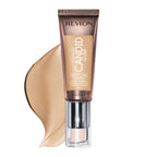 Buy now Revlon PhotoReady Candid Glow Moisture Glow Anti-Pollution Foundation with Vitamin E and Prickly Pear Oil, Anti-Blue Light Ingredients, without Parabens, Pthalates, and Fragrances, Medium Beige, 0.75 oz at indiglob india