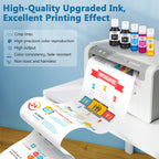 Ink Refill Bottles for ET-4850 ET-3850 ET-2850 ET-4760 ET-3760 Ink Refill