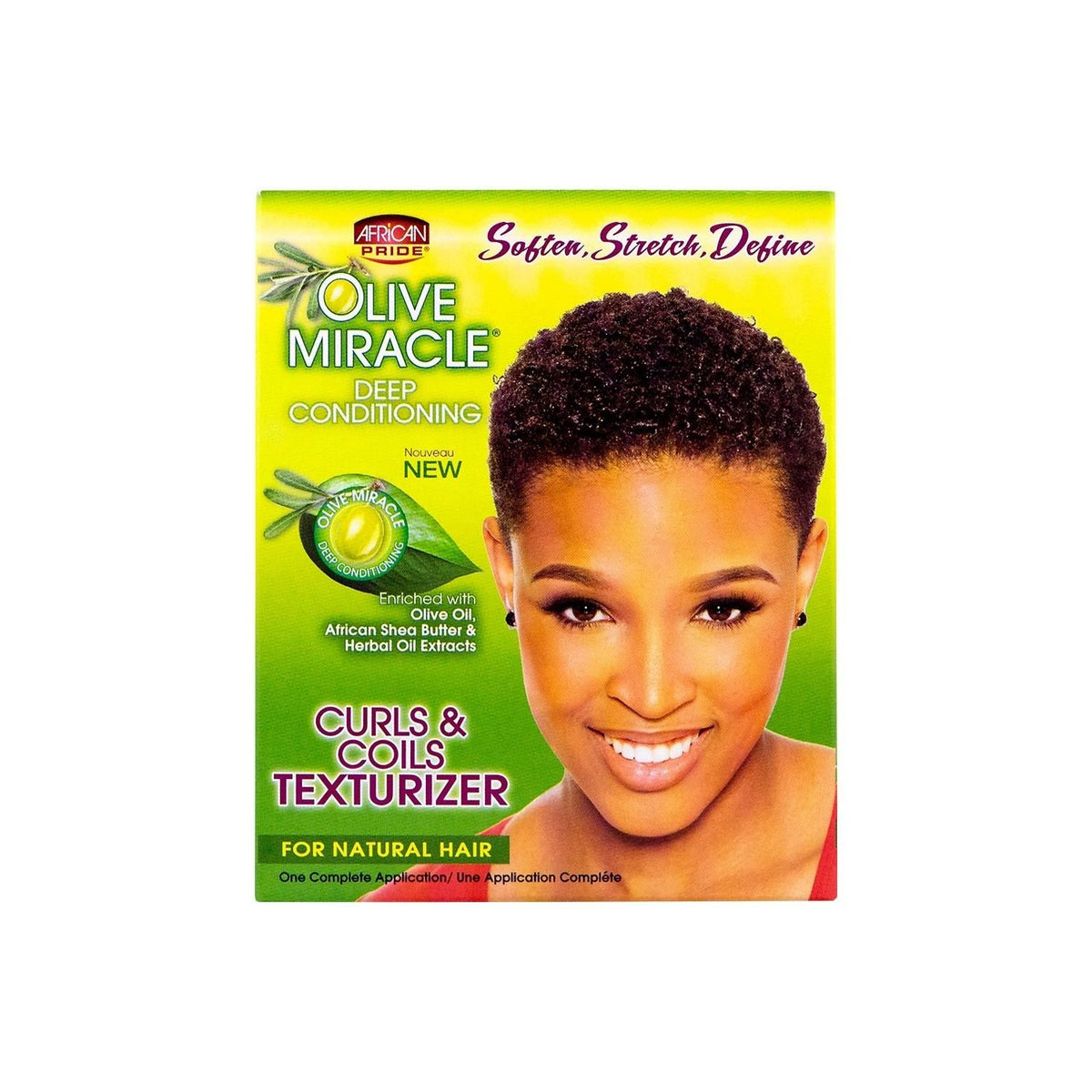 African Pride Olive Miracle Curls and Coils Texturizer