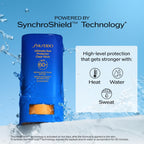Shiseido Clear Sunscreen Stick - Invisible Broad-Spectrum Face Sunscreen - Wear Under & Over Makeup - Lightweight Formula - All Skin Types