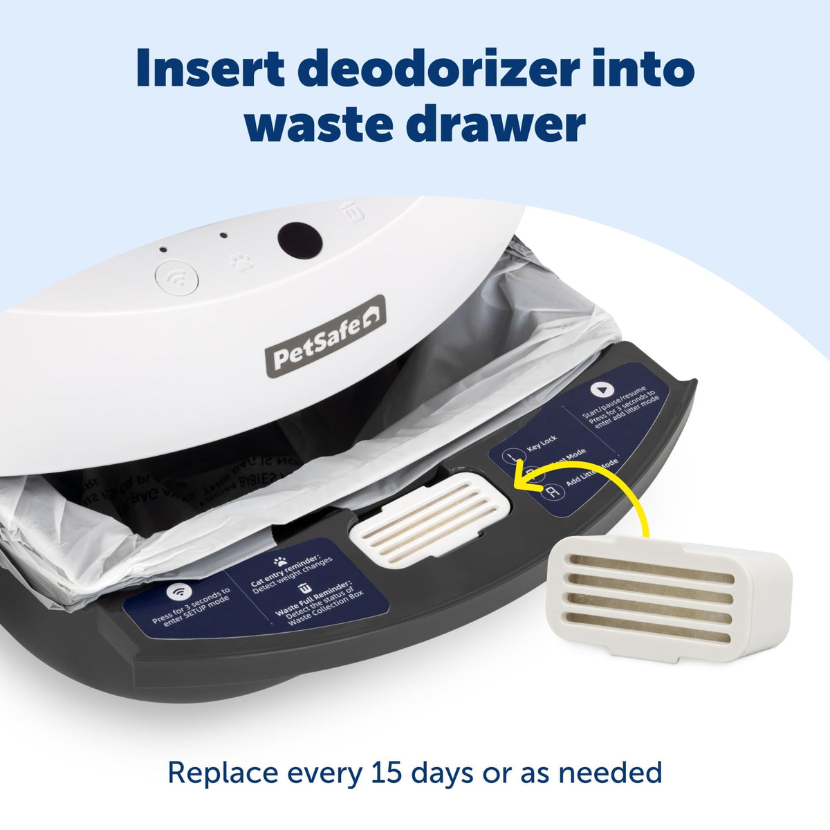 PetSafe ScoopFree SmartSpin and OpenSky Litter Box Deodorizers, 2 Pack