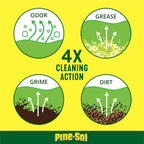 Pine-Sol Multi-Surface Cleaner, Floor Cleaner, Lemon, 96 Fluid Ounces