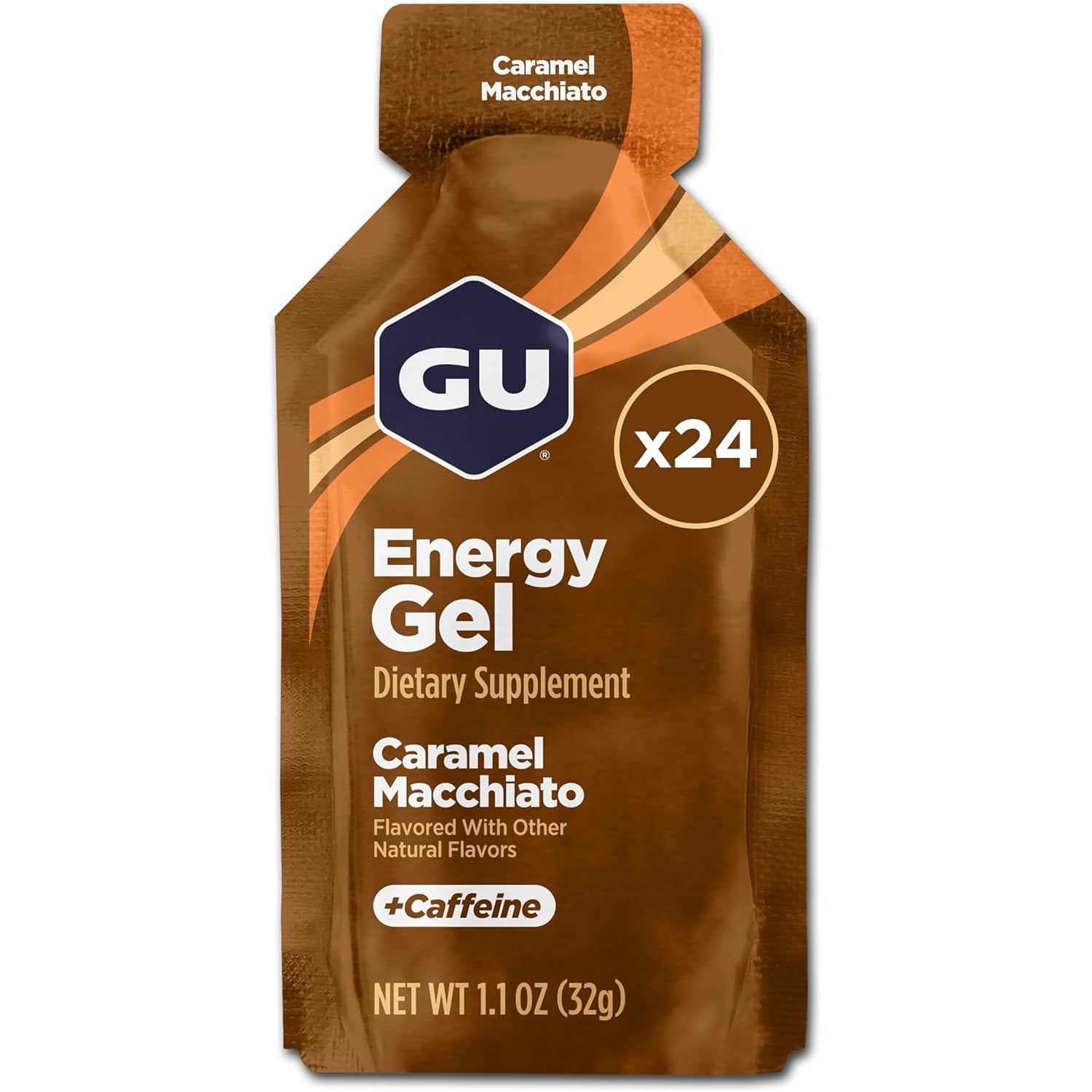Buy now GU Energy Original Sports Nutrition Energy Gel, Vegan, Gluten-Free, Kosher, and Dairy-Free On-the-Go Energy for Any Workout, 8-Count, Tri-Berry Caramel Macchiato 24 Count (Pack of 1) at indiglob india