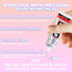 50000+Pcs Rhinestones for Bedazzling Kit 3mm Gems Bedazzler Set | 40 Colors Flat Back Resin Jelly Bedazzled Kits with 3Pcs 10ml B7000 Jewelry Glue for Book Diamond Nail Art, Multicolor