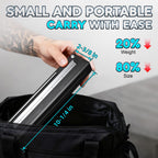 New Tattoo Stencil Printer - Fits A4-A8 Width Thermal Paper, Portable Wireless Bluetooth Thermal Tattoo Kit, Includes 10 Transfer Papers, for Artists & Beginners, Phones/Tablets/PC - Black