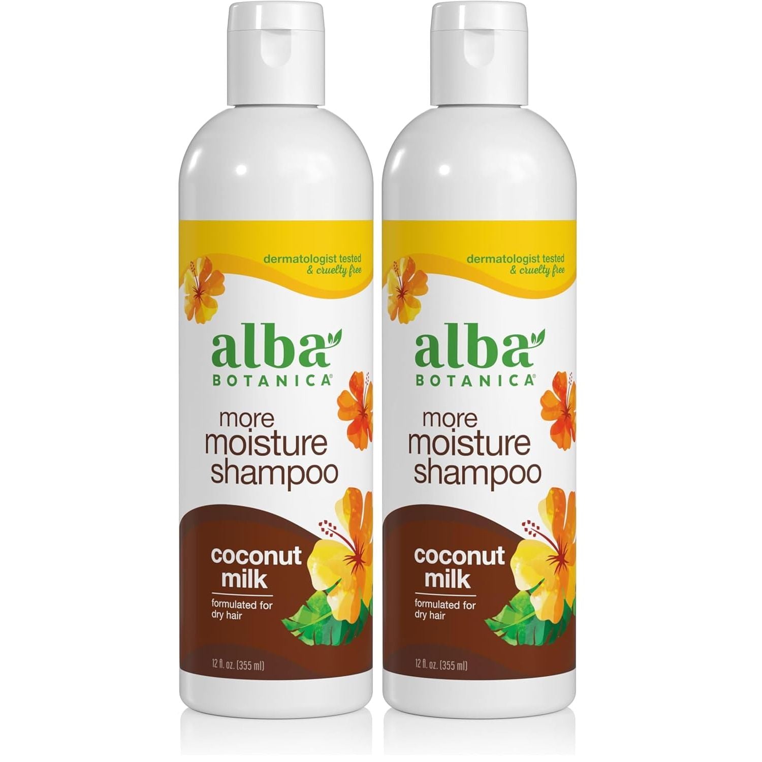 Buy now Alba Botanica More Moisture Shampoo, Coconut Milk, 12 Oz (Packaging May Vary) 12 Fl Oz (Pack of 2) Coconut Milk at indiglob india