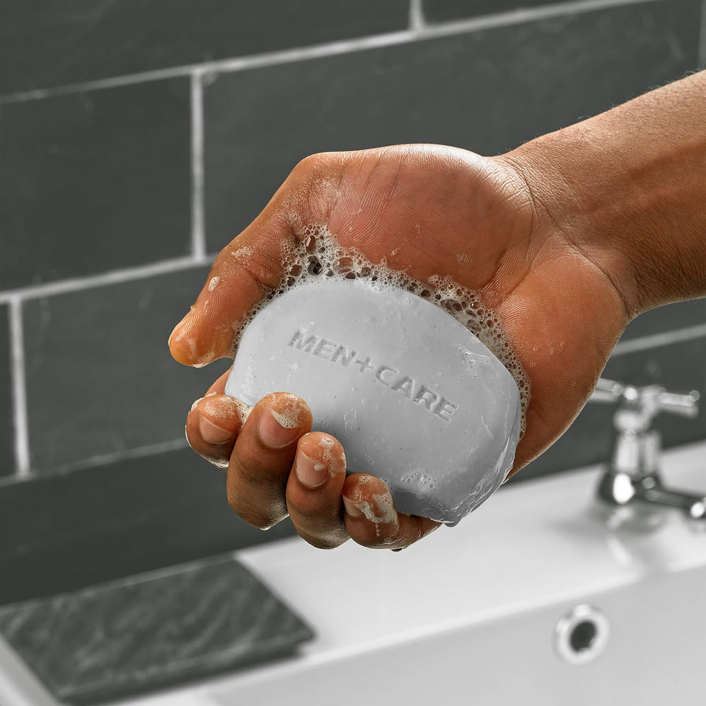 Buy now Dove Men+Care Clean Comfort Soaps (2 Boxes/12 Bars)+ Extra Fresh Soap (1 Bar) – Hydrating & Refreshing 3-in-1 Hand & Body, Face + Shave Soap Bundle at indiglob india