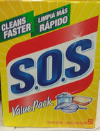 Buy now S.O.S Steel Wool Soap Pads - 50 Pads at indiglob india