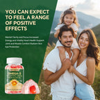 VEETAGYO Vegan 1200mg Omega 3 Gummies 60Cts