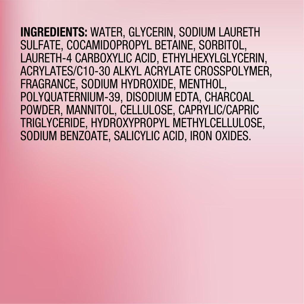 Buy now BiorÃ© Rose Quartz + Charcoal Daily Purifying Cleanser, Oil Free Facial Cleanser Energizes Skin, Dermatologist Tested and Cruelty Free, 6.77 oz at indiglob india