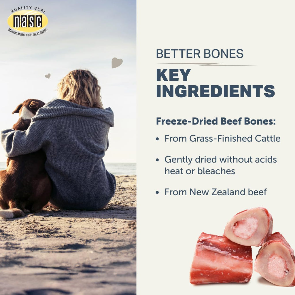 Four Leaf Rover Better Bones Bone Meal for Dogs, Dog Calcium Supplement