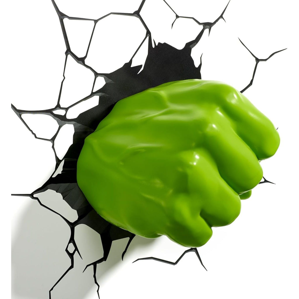 Buy now 3D Light FX Marvel Avengers Hulk Fist 3D Deco Light, Plastic at indiglob india