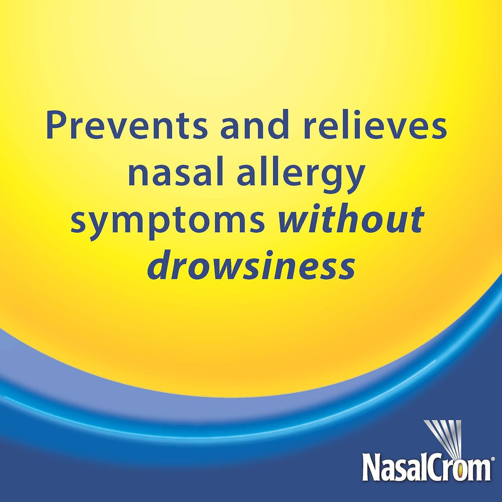 Buy now NasalCrom Nasal Spray Allergy Symptom Controller | 200 Sprays | .88 FL OZ at indiglob india