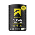 Ascent Clean Creatine Monohydrate, Creapure, Unflavored, 100 Servings