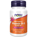 Buy now NOW Foods, Vitamin D3 2000Iu (Softgels) at indiglob india